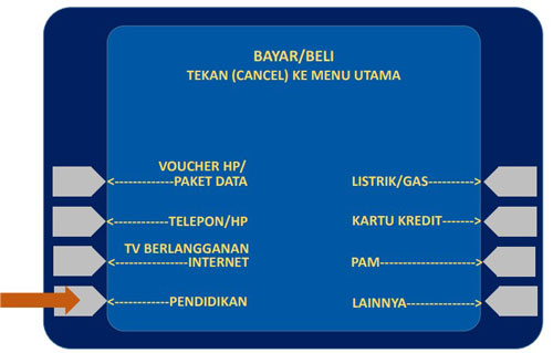 2. Lalu pilih Pendidikan