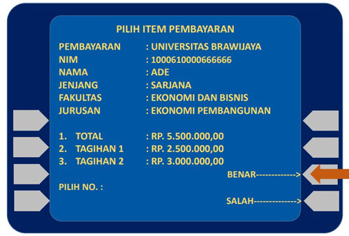 5. Setelahnya akan muncul layar konfirmasi data customer