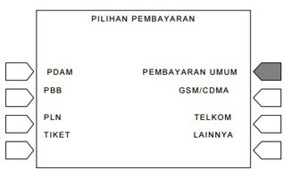 5. Pilih Menu Pembayaran Umum