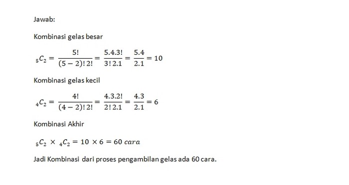 Pembahasan Soal Kombinasi 2