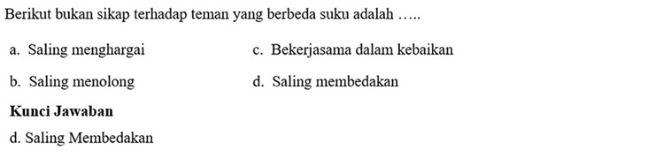 Contoh Soal PTS 2