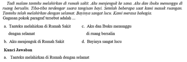 Contoh Soal PTS 3