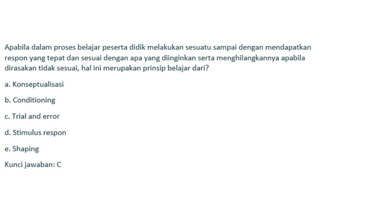 Contoh Soal PPPK Guru 3