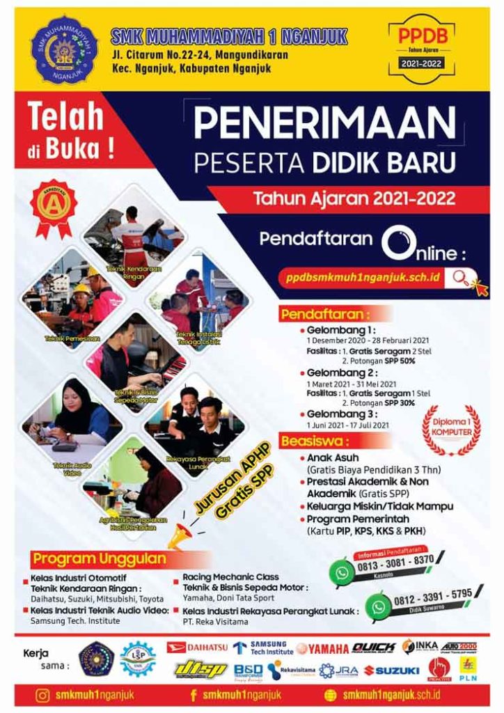 Contoh Brosur Penerimaan Peserta Didik Baru 2