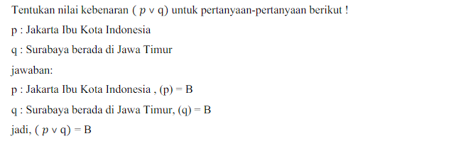 Contoh Soal Logika Matematika SMA 3