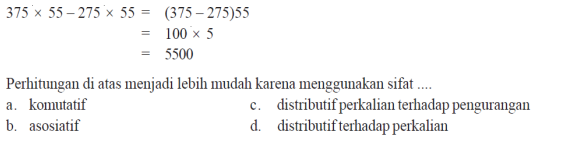 Contoh Soal PAS Kelas 7 Semester 1 Matematika 2