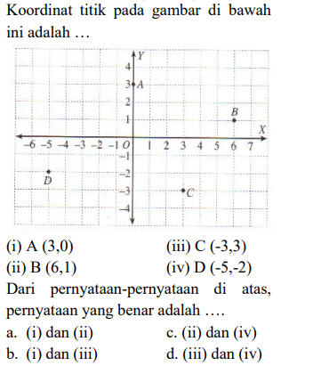 Contoh Soal PAS Kelas 8 Semester 1 Matematika 1