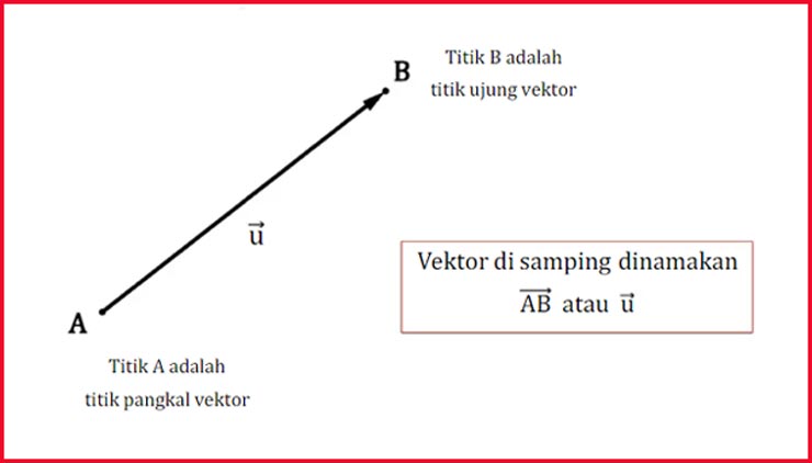 Penulisan Notasi Vektor Matematika