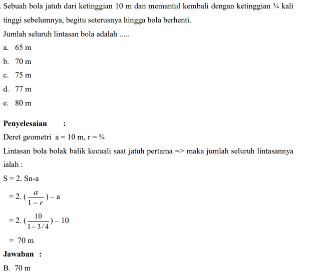 Contoh Soal Matematika Dasar Untuk Perguruan Tinggi 3