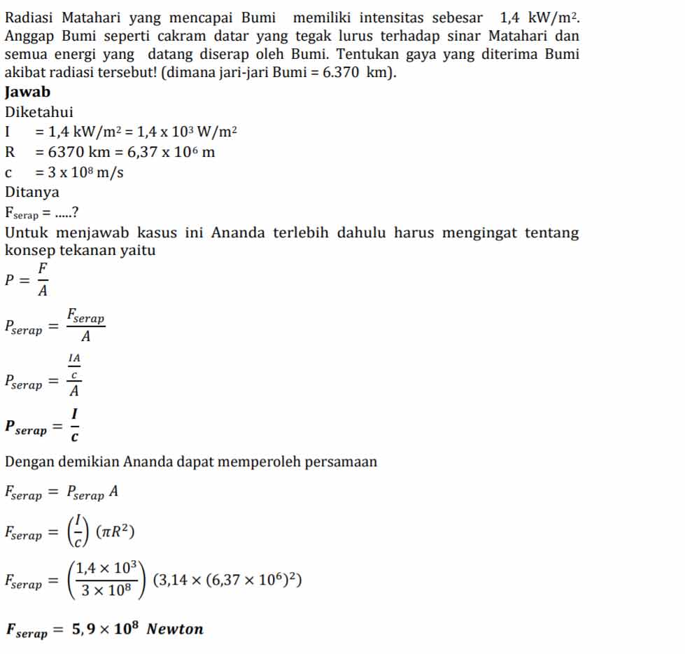 Contoh Soal Gelombang Elektromagnetik Kelas 12 & Pembahasan 2