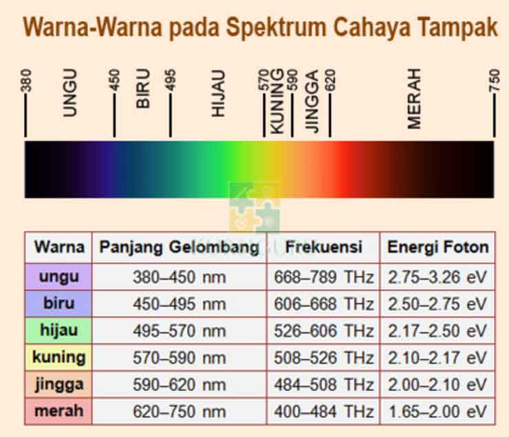 Spektrum Cahaya Tampak Mejikuhibiniu