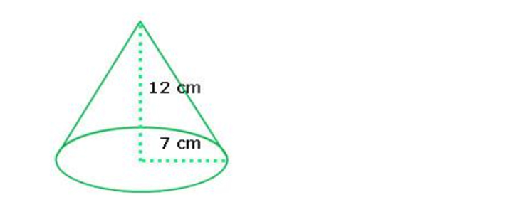 Contoh Soal Volume Kerucut Kelas 6 1