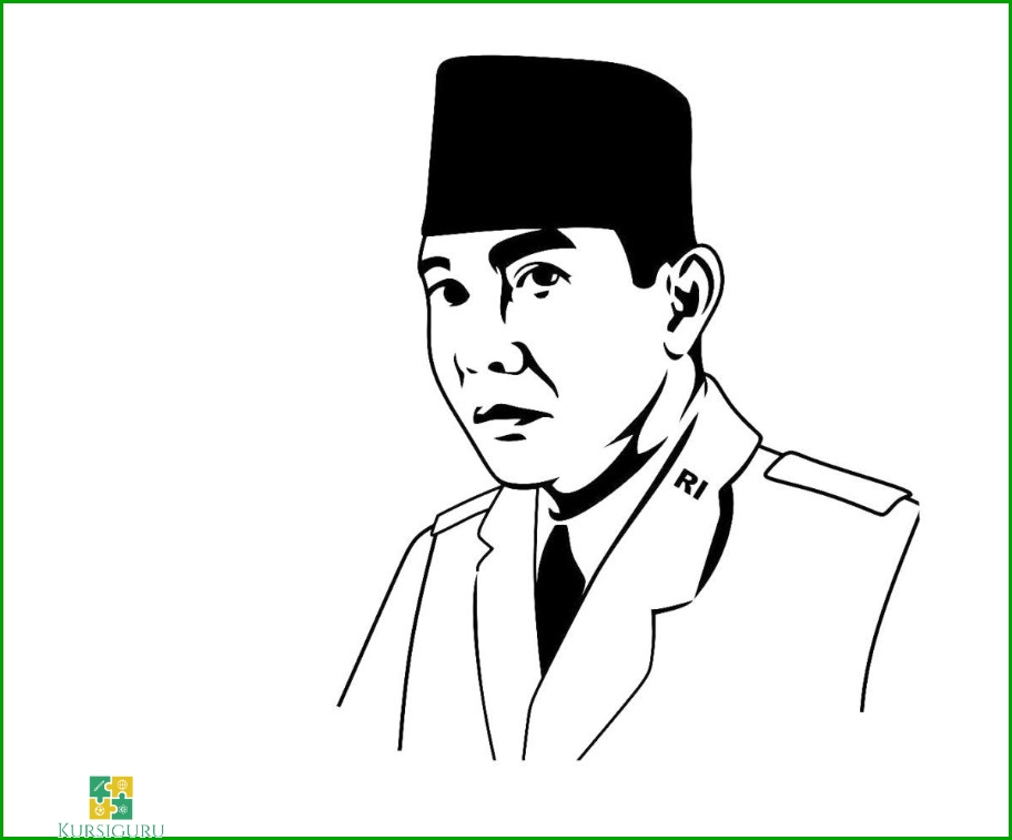 Gambar Mewarnai Anak Pahlawan Kemerdekaan 02