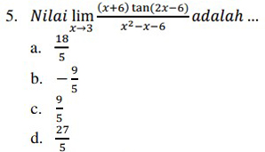 Contoh Soal 5