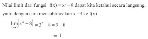 Penyelesaian Soal Limit Fungsi Aljabar 1