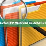 Download RPP Merdeka Belajar SD Kelas 1
